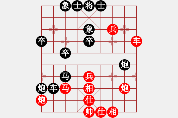 象棋棋譜圖片：武當(dāng)山棋軟(9段)-負(fù)-驢輕聽呂欽(7段) - 步數(shù)：50 