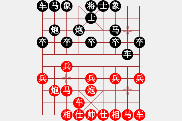 象棋棋谱图片：林绍新（攻擂者）先和蔡教鹏（先锋） 2019.06.08 - 步数：10 