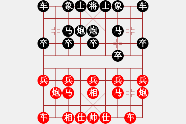 象棋棋譜圖片：顧智愷 先負 劉奕達 - 步數(shù)：10 