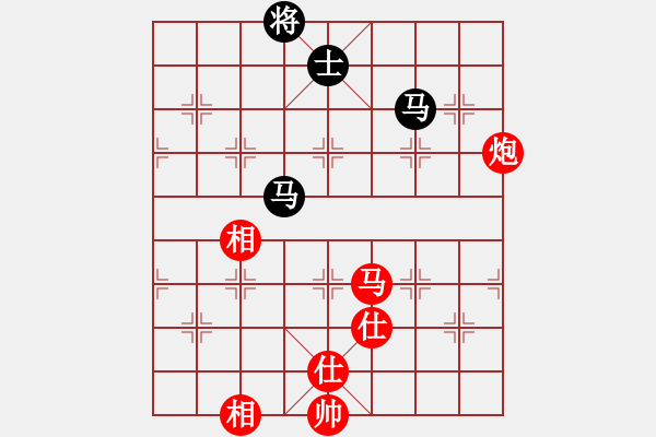 象棋棋譜圖片：《一盤遇到陰毒對手的棋局》戚文卿【先和】ywd197663(2015-1-29弈于大師網(wǎng)天天賽場) - 步數(shù)：110 