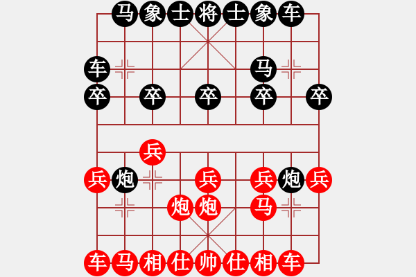 象棋棋譜圖片：1210115414和滴水穿石佛 - 步數(shù)：10 