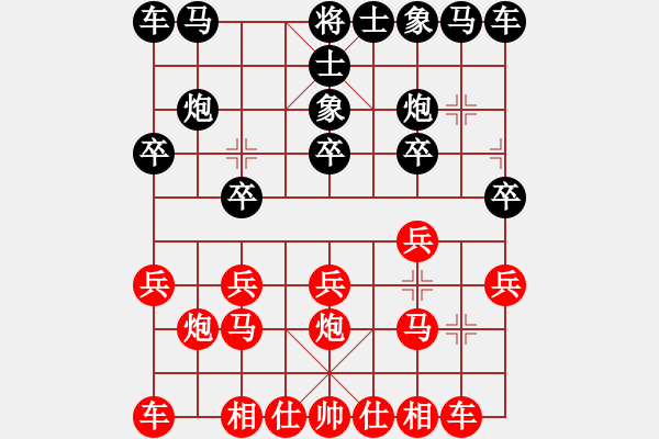 象棋棋譜圖片：我是馬科(7段)-負-溫州馬嶼(月將) - 步數(shù)：10 