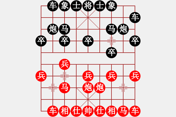 象棋棋譜圖片：德國(guó) Bastian Gollmar 負(fù) 加拿大 王偉強(qiáng) - 步數(shù)：10 