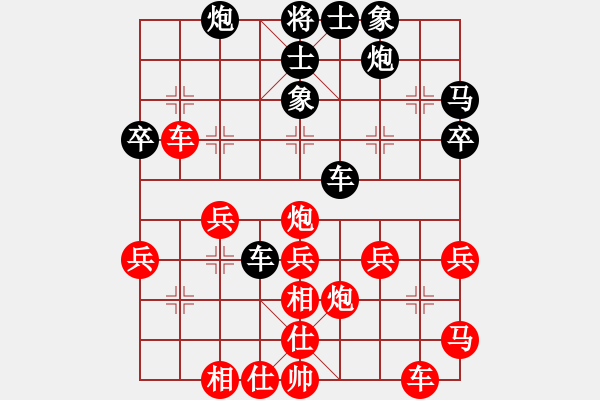 象棋棋譜圖片：德國(guó) Bastian Gollmar 負(fù) 加拿大 王偉強(qiáng) - 步數(shù)：40 