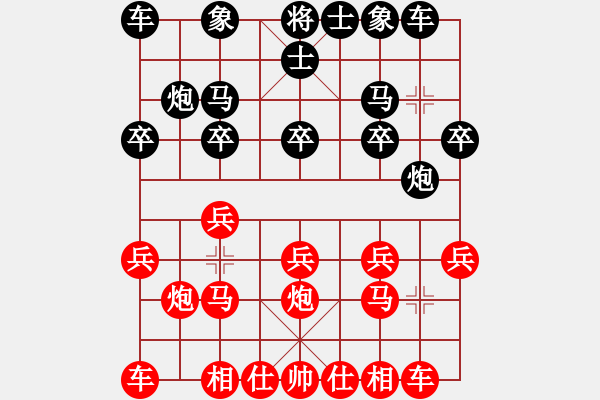 象棋棋譜圖片：車的力量 - 步數(shù)：10 