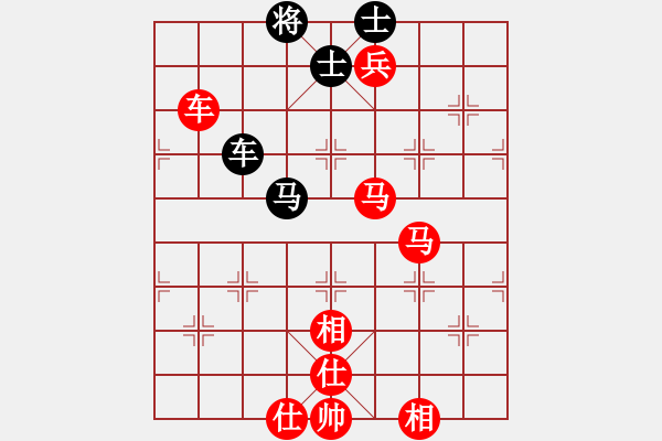 象棋棋譜圖片：棋局-3ak nB3 - 步數(shù)：100 