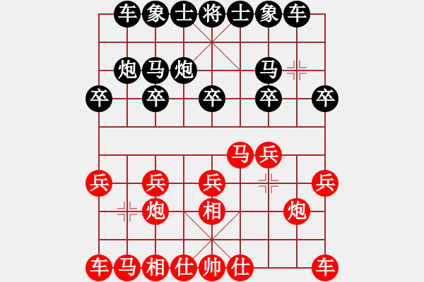 象棋棋譜圖片：白城荊柯(8級)-負(fù)-冷血無情劍(3級) - 步數(shù)：10 