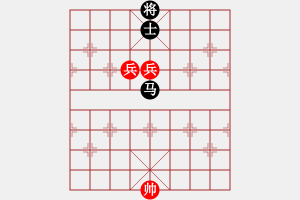 象棋棋譜圖片：第1節(jié) 兵類共（17局）第6局雙高兵例和馬士 - 步數(shù)：0 