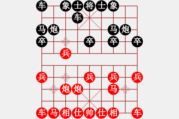 象棋棋譜圖片：791局 A61- 過宮炮對進(jìn)左馬-小蟲引擎23層(2729) 先勝 陸遜(2150) - 步數(shù)：10 