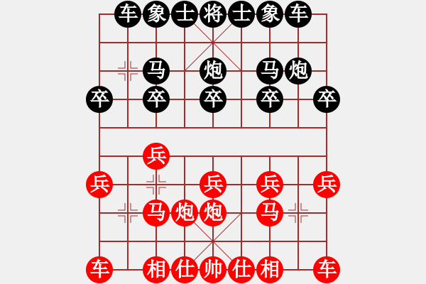 象棋棋譜圖片：超強(qiáng)臺(tái)風(fēng)康妮(將軍) 勝 林立興(草民) - 步數(shù)：10 