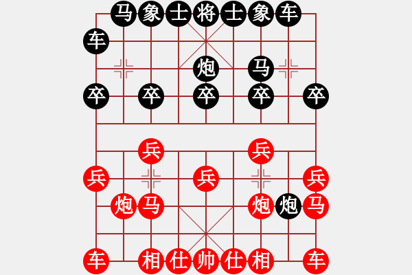 象棋棋譜圖片：沒(méi)有借口(3段)-勝-天策真龍(7段) - 步數(shù)：10 