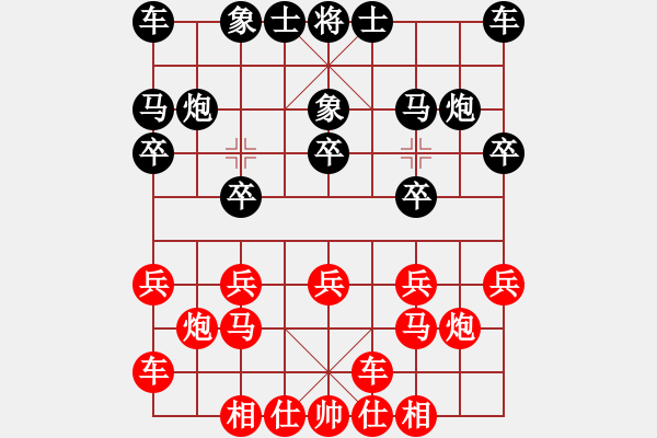 象棋棋譜圖片：棋怪[244661986] -VS- 芳棋[954138081] - 步數(shù)：10 