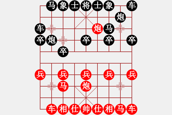 象棋棋譜圖片：黔江老大(4段)-勝-傲雪四海(1段) - 步數(shù)：10 