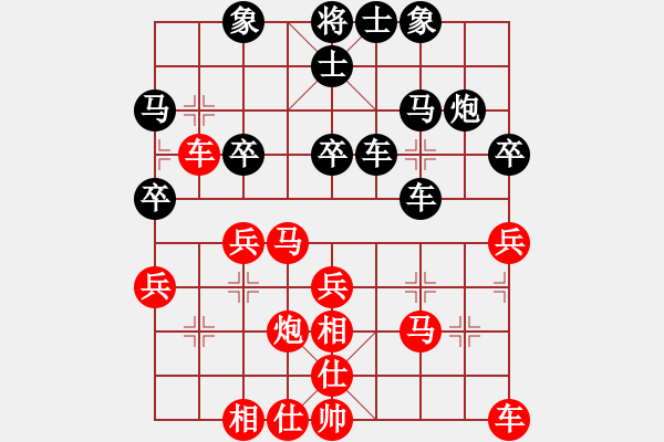 象棋棋譜圖片：友幫比賽六(4f)-負-悍匪劉大疤(地煞) - 步數(shù)：30 