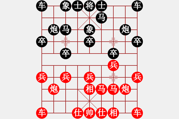 象棋棋譜圖片：趙冠優(yōu)負方怡 - 步數(shù)：10 