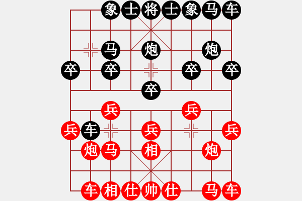 象棋棋譜圖片：szar(9段)-勝-小四喜(7段) - 步數(shù)：10 