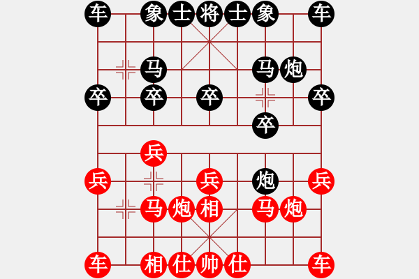 象棋棋譜圖片：快棋賽 沈毅豪（森）對 陸光鐸（檳）<決賽> - 步數(shù)：10 