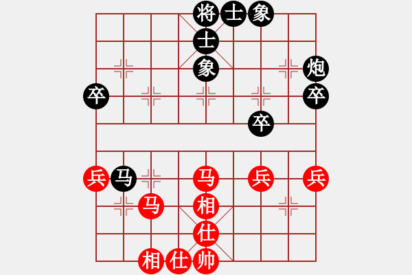 象棋棋譜圖片：奕展(6段)-負(fù)-abcxy(8段) - 步數(shù)：40 