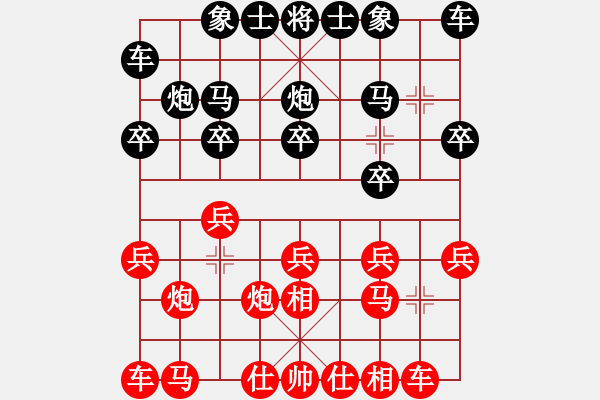 象棋棋譜圖片：沉默先負(fù)象棋巫師 - 步數(shù)：10 