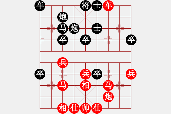 象棋棋譜圖片：重慶呂道明(7段)-勝-特大(6段) - 步數(shù)：40 