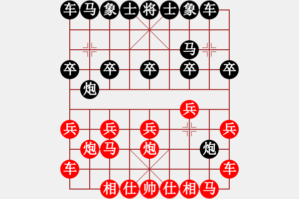 象棋棋譜圖片：中國(guó)象棋170太守棋狂先勝高我百分百的來(lái)2018·7·27 - 步數(shù)：10 