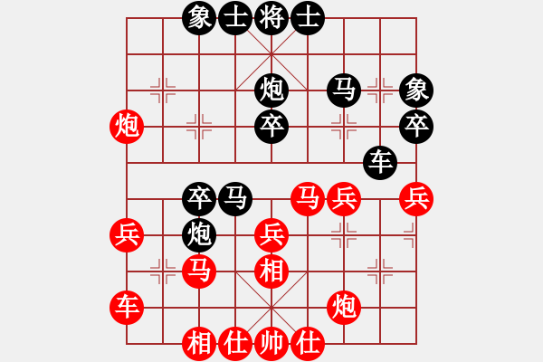 象棋棋譜圖片：閑士閑事(3段)-負(fù)-wangchengj(4段) - 步數(shù)：40 