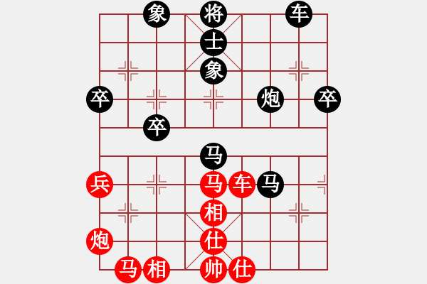 象棋棋譜圖片：西白虎(月將)-和-棋壇之怪杰(9段) - 步數(shù)：50 