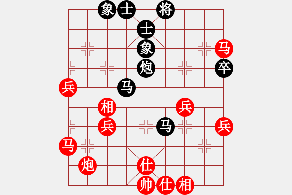 象棋棋譜圖片：五八炮對(duì)屏風(fēng)馬 象棋巫師(特級(jí)大師) 先勝 象棋巫師(特級(jí)大師) - 步數(shù)：60 