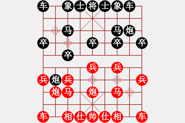 象棋棋譜圖片：牛大力VSfxt7661(2014-6-24) - 步數(shù)：10 