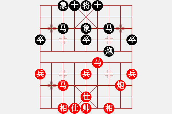 象棋棋譜圖片：分紅比例 和 原鋒 - 步數(shù)：37 