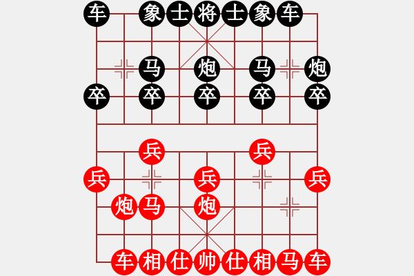 象棋棋谱图片：姜晓 先和 林德高 - 步数：10 