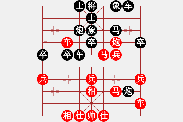 象棋棋譜圖片：cp6609[455014694] -VS- 知青二代[1205649024] - 步數(shù)：40 