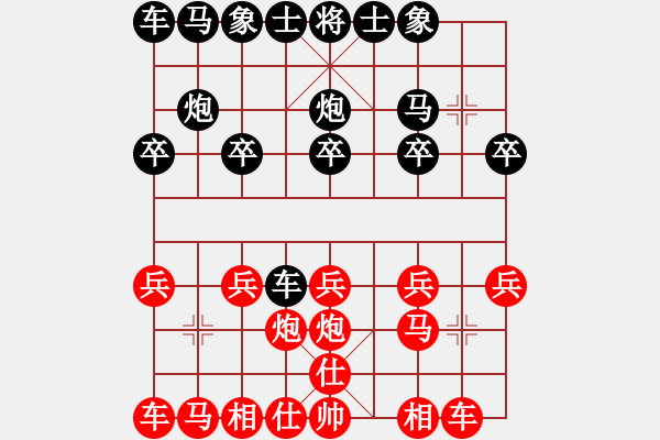 象棋棋譜圖片：【搶先一步】4085612(中郎將) 負(fù) 3083232(太守) - 步數(shù)：10 