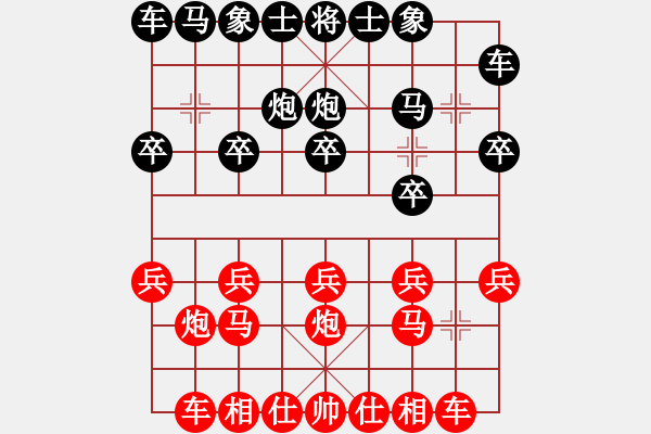 象棋棋譜圖片：11.17孫樂川-段韌 - 步數(shù)：10 