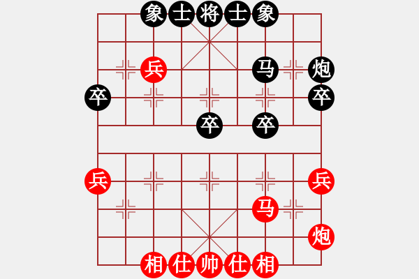 象棋棋譜圖片：回憶（業(yè)9-1)先勝君臨天下（業(yè)9-1）202001172331.pgn - 步數(shù)：40 