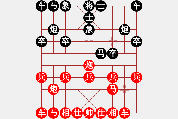 象棋棋譜圖片：潢川褒義 - 步數(shù)：10 