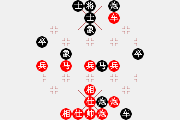 象棋棋譜圖片：一級(jí)侍衛(wèi)[紅] -VS- 流氓小師妹[黑] - 步數(shù)：60 