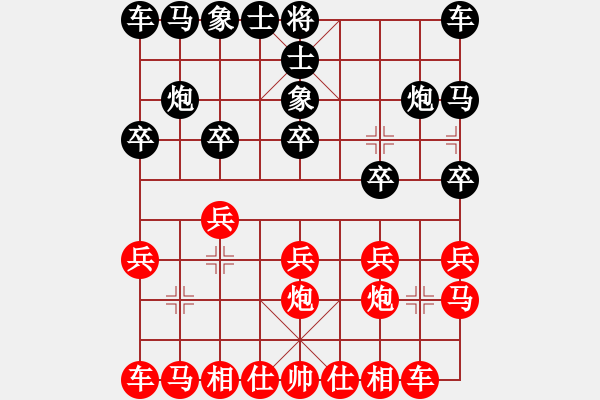 象棋棋譜圖片：天天象棋北極星先負(fù)sky - 步數(shù)：10 