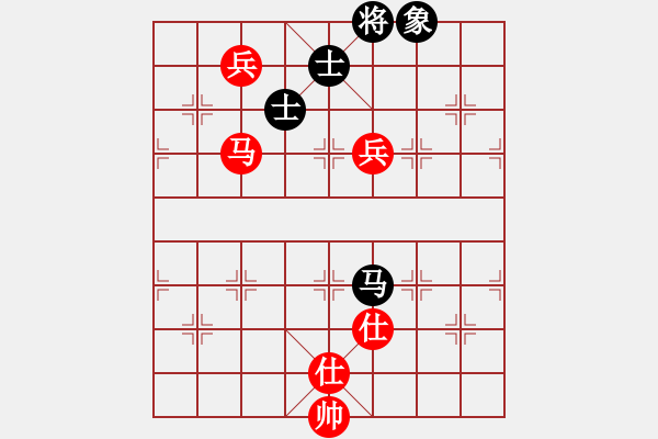 象棋棋譜圖片：稱霸倚天(月將)-和-天涯鬼手(月將) - 步數(shù)：200 