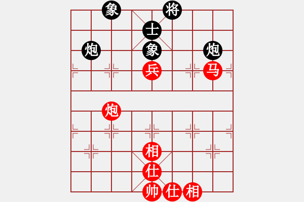 象棋棋譜圖片：235 - 馬炮高兵仕相全例和雙包單缺士 - 步數(shù)：0 