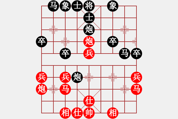 象棋棋譜圖片：luohanshi(8星)-負(fù)-橫推八佰(9星) - 步數(shù)：30 