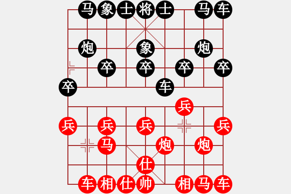 象棋棋譜圖片：舌戰(zhàn)群儒7211[紅] -VS- 夏日 涼風(fēng)[黑] - 步數(shù)：10 