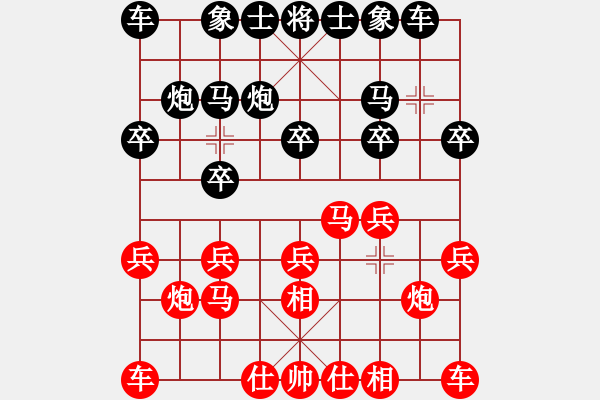 象棋棋譜圖片：1601112117 祥哥一號-憤怒的猶豬.pgn - 步數(shù)：10 