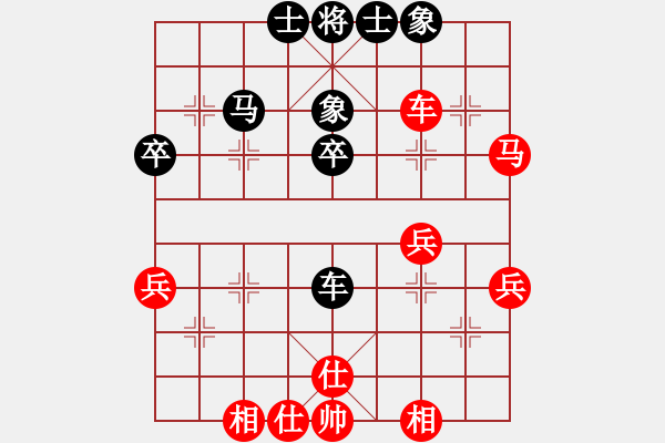 象棋棋譜圖片：祺楠先勝金文20190331已評注 - 步數(shù)：40 