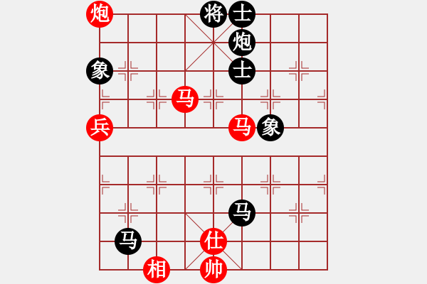象棋棋谱图片：玉面魔王(3段)-负-唐山毛亚(4段) - 步数：110 