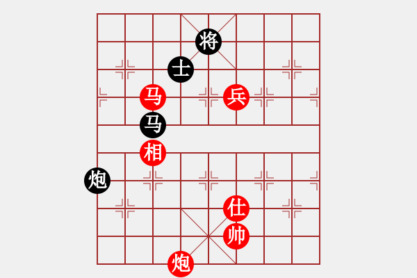 象棋棋譜圖片：棋局-2ak P82 - 步數(shù)：100 