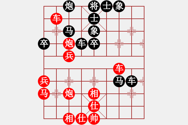 象棋棋譜圖片：新疆總動員(電神)-勝-炫風格日樂(天罡) - 步數(shù)：50 