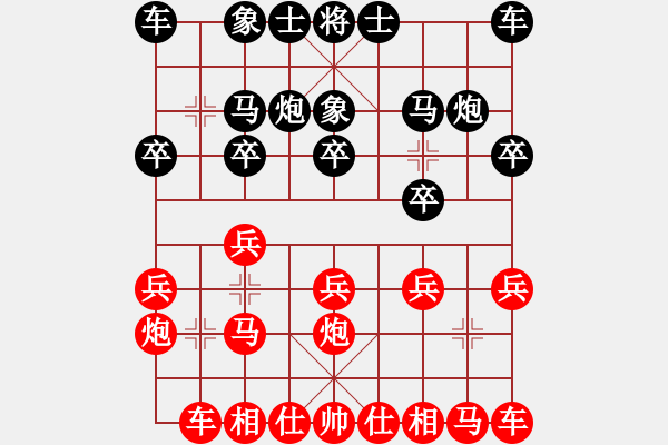 象棋棋譜圖片：青島 徐彬 勝 傅山棋院 董浩水 - 步數(shù)：10 