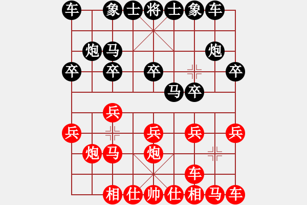 象棋棋譜圖片：東山一朱(至尊)-勝-蝦仁木子江(月將) - 步數(shù)：10 