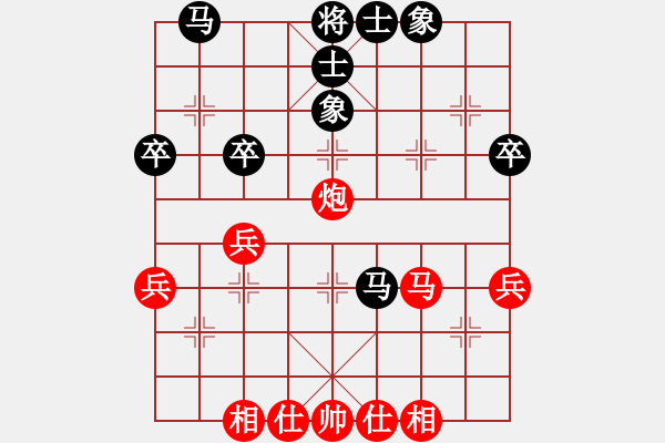 象棋棋譜圖片：bigfun(9段)-和-弈網(wǎng)小白龍(7段) - 步數(shù)：40 